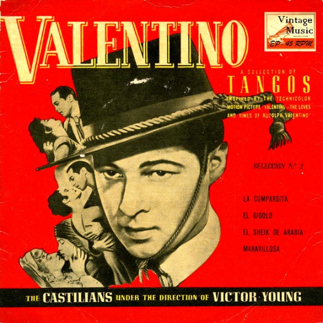 "vintage Tango N3 - Eps Collectors ""the Loves And Times Of Rudolph Valentino"