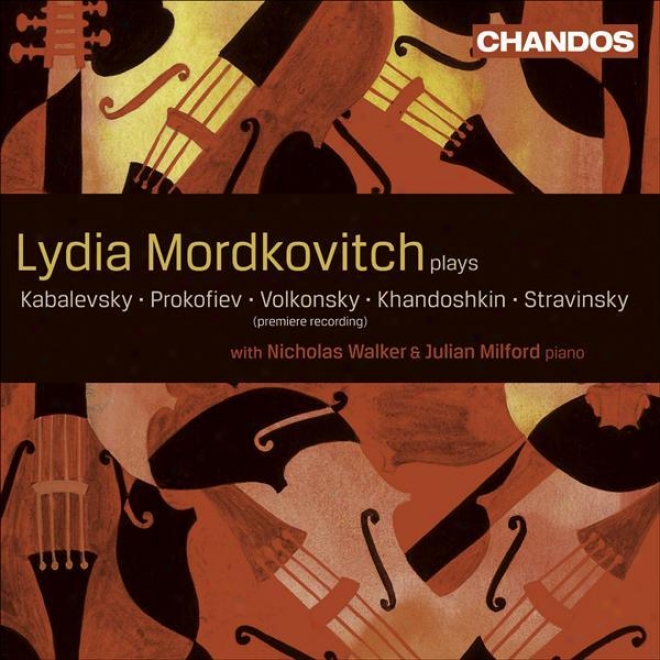 Violin And Viola Music (russian)  Kabalevsky, D.b. / Volkonsky, A. / Khandoshkin, I. / Prokofiev, S. / Strravinsky, I.