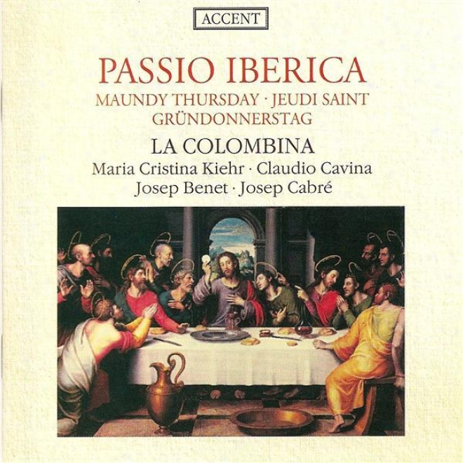 Vocal Music (extracts From The Maundy Thursday Liturgy In Spain And Its Dominions) (la Colombina)