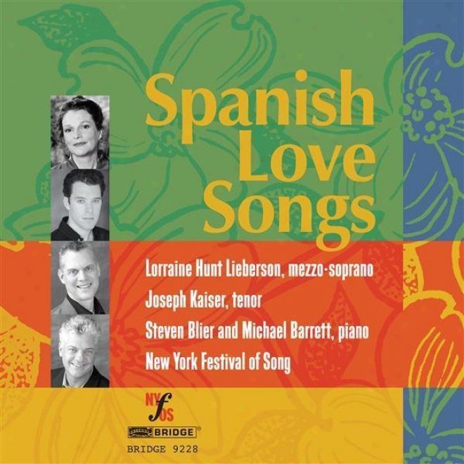 Vocal Music - Granados, E. / Lamote De Grignon, J. / Turina, J. / Rodrigo, J. / Montsalvatge, X. / Mompou, F. (spanish Love Songs)