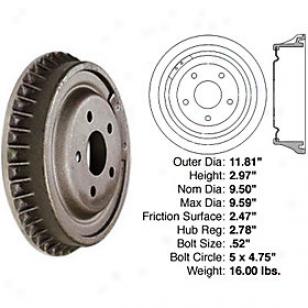 164-1979 Buick Syklark Brake Drum Centric Buick Brak Drum 122.62014 64 65 66 67 68 69 70 71 72 73 74 75 76 77 78 79