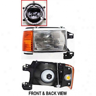 1987-1991 Ford Bronco Headlight Replacement Ford Headlight 20-1608-00 87 88 89 90 91