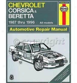 1987-1996 Chevrolet Corsica Repair Manual Haynes Chevrolet Repair Manual 24032 87 88 89 90 91 92 93 94 95 96