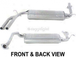 1990-1991 Acura Integra Muffler Reeplacement Acura Muffler Repa961127 90 91