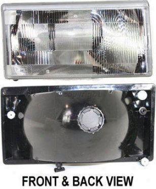 1990-1992 Volvo 740 Headlight Replacement Volvo Headlight V100111 90 91 92