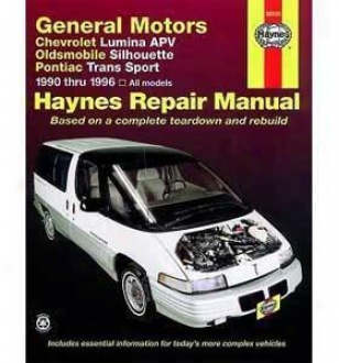 1990-1996 Chevrolet Lumina Apv Repair Manual Haynes Chevrolet Repair Manual 38035 90 91 92 93 94 95 96