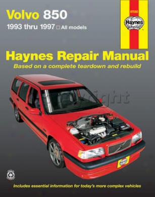 1993-1997 Volvo 850 Repair Manual Haynes Volvo Repair Manual 97050 93 94 95 96 97
