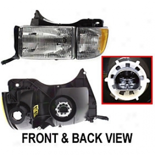 1994-2002 Dode Ram 1500 Headlight Replacement Dodge Headlight 20-3016-78q 94 95 96 97 98 99 00 01 02