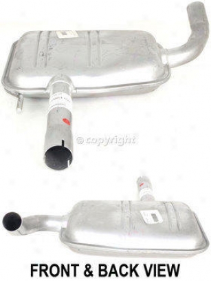 1995-1997 Volkswagen Passat Muffler Replacement Volkswage nMuffler Repv961102 95 96 97