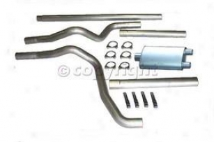 1995-2001 Dodge Ram 1500 Exhaust System Heartthrob Exhaust Dodge Exhaust System 1025500 95 96 97 98 99 00 01