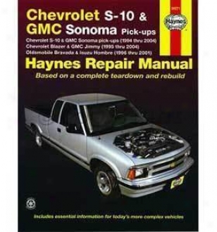 1995-2004 Chevrolet Blazer Repair Manual Haynes Chevrolet Repair Manual 24071 95 96 97 98 99 00 01 02 03 04