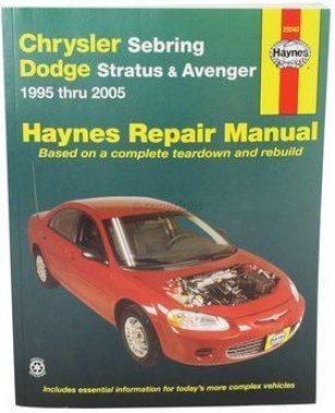 1995-2005 Chrysler Sebring Repair Manual Haynes Chrysler Repair Manual 25040 95 96 97 98 99 00 01 02 03 04 05