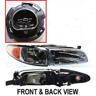 1997-2003 Pontiac Grand Prix Headlight Replacement Pontiac Headlight 20-5121-09 97 98 99 00 01 02 03