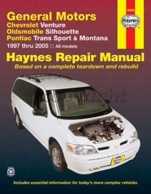 1997-2005 Chevrolet Vejture Repair Manual Haynes Chevrolet Repair Manual 38036 97 98 99 00 01 02 03 04 05