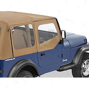 1997-2006 Jeep Wrangler (tj) House Skin Cloth Bestop Jeeep Door Skin Cloth 53121-37 97 98 99 00 01 02 03 04 05 06