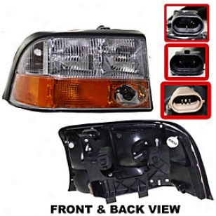 1998-2001 Gmc Jimmy Headlight Replacement Gmc Headlight 20-5421-00 98 99 00 01