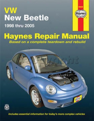 1998-2005 Volksswagen Beetle Repair Manual Haynes Volkswagen Repair Manual 96009 98 99 00 01 02 03 04 05