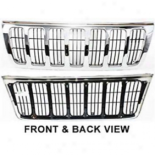 1999-2003 Jeep Grand Cherokee Grille Replacement Jeep Grille Jp3106 99 00 01 02 03