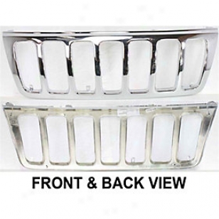 1999-2003 Jeep Principal Cherokee Grille Shell Replacement Jeep Grille Shell Jp3104 99 00 01 02 03