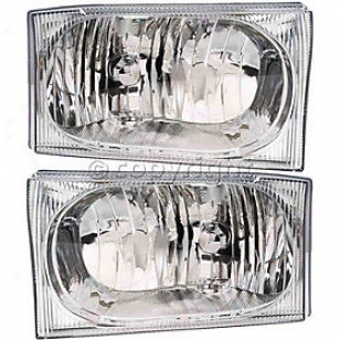 1999-2005 Ford F-450 Super Duty Headlight Anzo Ford Headlight 111023 99 00 01 02 03 04 05