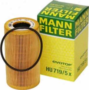 1999-2010 Porsche 911 Oil Filter Mann-filter Plrsche Oil Filter Hu719/5x 99 00 01 02 03 04 05 06 07 08 09 10