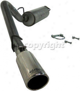 2000-2006 Jeep Wrangler (tj) Exhaust System Mbrp Jeep Exhausg System S5500al 00 01 02 03 04 05 06