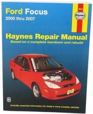 2000-2007 Ford Point of concentration Go Manual Haynes Ford Repair Manuap 36034 00 01 02 03 04 05 06 07