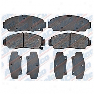 2001-2003 Acura Cl Brake Pad Set Ac Delco Acura Brake Pad Set 17d787 01 02 03