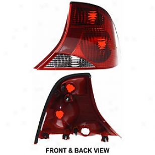 2002-2003 Ford Focus Tail Light Replacement Flrd Tail Light F730129 02 03