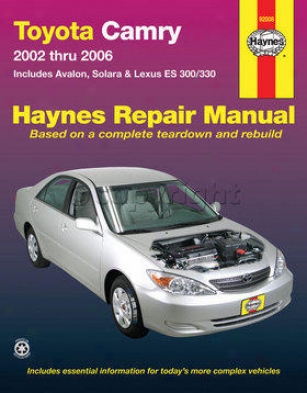 2002-2003 Lexus Es300 Retrieve Manual Haynes Lexus Repair Manual 92080 02 03