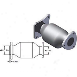 2002-2004 Infiniti I35 Catalytic Converter Mzgnaflow Infiniti Catalytic Converter 50877 02 03 04