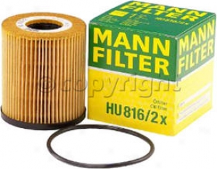 2002-2008 Mini Cooprr Oil Fioter Mann-filter Mini Oil Filter Hu816/2x 02 03 04 05 06 07 08