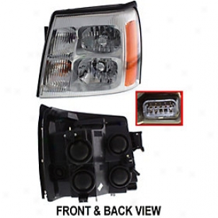 2003-2006 Cadillac Escalade Headlight Replacement Cadillac Heaxlight C100152 03 04 05 06