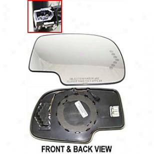 2003-2006 Cadillac Escalade Mirror Glass Kool Vue Cadillac Mirror Glass Cv49gr-s 03 04 05 06