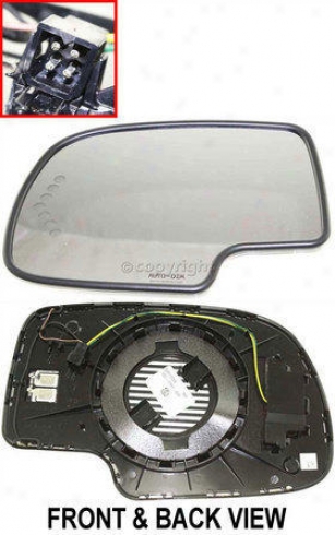 2003-2006 Cadillac Escalade Mirror Glass Kool Vue Cadillac Mirror Glass Cv49gl-s 03 04 05 06