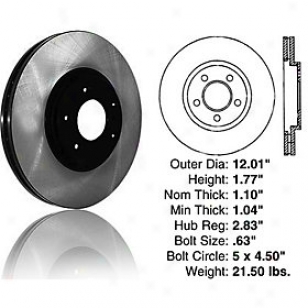 2003-2010 Ford Crown Victoria Brake Disc Centric Ford Brake Disc 120.61072 03 04 05 06 07 08 09 10