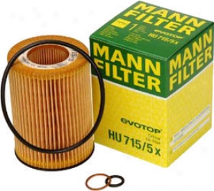 2004-2006 Bmw X5 Oil Filter Mann-filter Bmw Oil Filter Hu715/5x 04 05 06