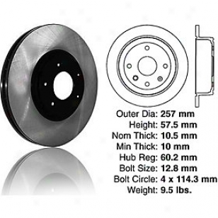 2004-2006 Chevrolet Optra Brake Disc Centric Chevrolet Brake Disc 120.49010 04 05 06