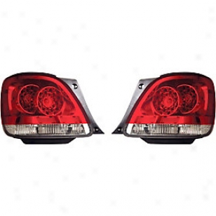 2006-2008 Chevrolet Impala Tail Light Anzo Chevrolet Tail Light 321206 06 07 08