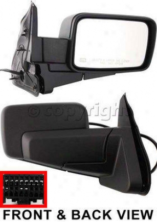 2006-2009 Jeep Commander Mirror Kool Vue Jeep Mirror Jp34er 06 07 08 09