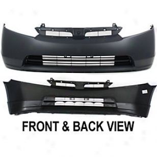 2007-2008 Honda Civic Bumper Shelter Replacement Honda Bumper Cover Rbh010302p 07 08