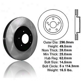 2007-2009 Lexus Es450 Brake Disc Centric Lexus Brake Disc 120.44146 07 08 09