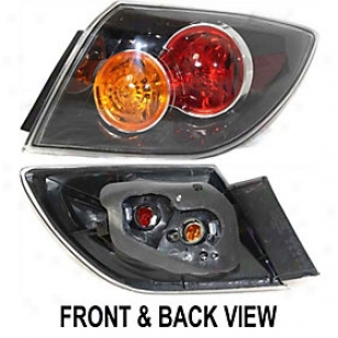 2007-2009 Mazda 3 Tail Light Replacement Mazda Tail Light M730147 07 08 09