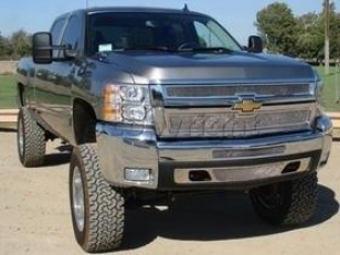 2007-2011 Chevrolet Silverado 1500 Full glass Grille T-rex Chevrolet Bumper Grille 55112 07 08 09 10 11