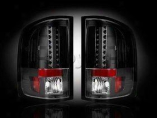 2007-2011 Chevrolet Silverado 1500 Tail Light Recon Chevrolet Tail Light 264175bk 07 08 09 10 11