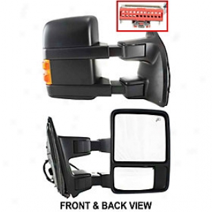 2009-2010 Ford F-450 Super Duty Mirror Kool Vue Ford Reflector Fd129er-s 09 10