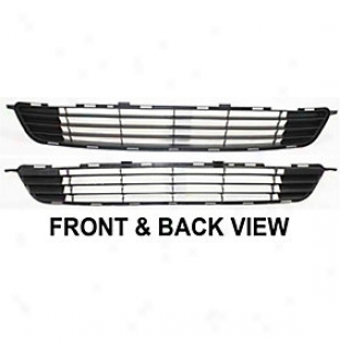 2009-2010 Toyota Corolla Bumper Grille Replacement Toyota Bumper Grille Rept015303q 09 10