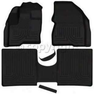 2009-2012 Ford Flex Floor Mats Husky Liners Ford Floor Mats 98741 09 10 11 12