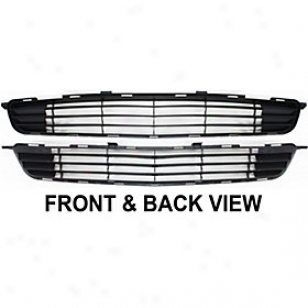 2009 Toyota Corolla Bumper Grillle Replacement Toyota Bumper Grille Rept015303 09