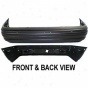 1992-1996 Ford Escort Bumper Cover Replacement Ford Bumper Cover 7472p 92 93 94 95 96